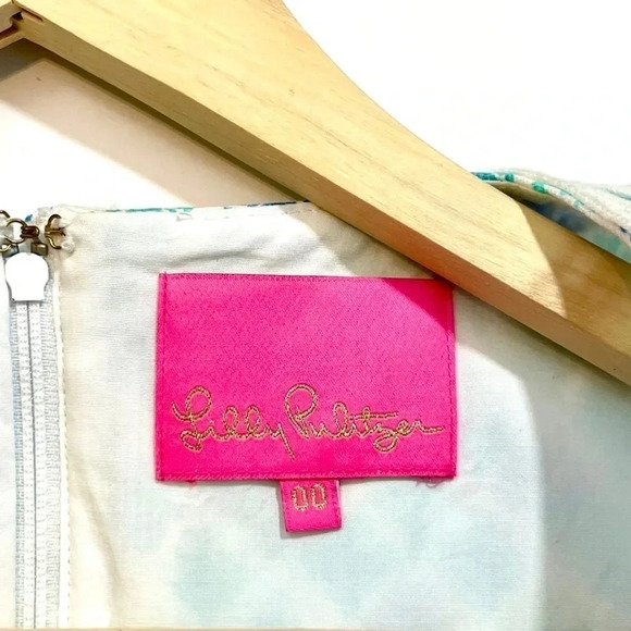 Lilly Pulitzer Gabby Stretch Floral Shift Dress - Picture 4 of 6